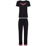 Vive Maria Pyjama Sugar Night Femme Pyjama Noir/Rose S 90% Coton, 10% Élasthanne