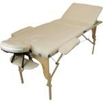 Tables de massage marron en bois pliables 