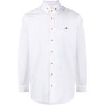 Chemises de créateur Vivienne Westwood blanches avec broderie à motif animaux Taille 3 XL pour homme 