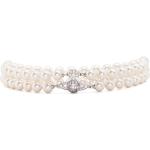 Bracelets de perles de créateur Vivienne Westwood dorés en cristal à perles pour femme 