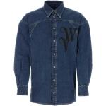 Chemises de créateur Vivienne Westwood bleues en denim Taille XS classiques 