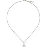 Pendentifs en argent de créateur Vivienne Westwood argentés en émail à perles gravés pour femme 