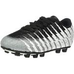 Chaussures de football & crampons argentées à lacets Pointure 25 look fashion pour enfant 