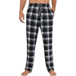Pantalons de pyjama d'automne à carreaux Taille S look fashion pour homme en promo 