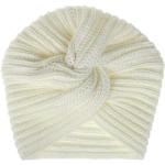 Bonnets d'automne blancs en laine Taille M look fashion pour femme en promo 