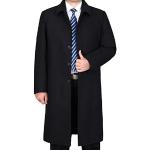 Manteaux en laine d'hiver Vogstyle noirs en velours Taille XXL look casual pour homme 