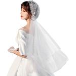 Serre-têtes de mariage blancs Tailles uniques look fashion pour femme 