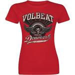 Volbeat Rise from Denmark Femme T-Shirt Manches Co