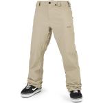 Pantalons chino beiges nude stretch Taille M pour homme en promo 