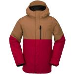 VOLCOM L Gore-tex Jacket - Homme - Marron / Rouge - taille S- modèle 2023