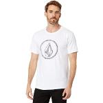 Volcom Men's Circle Stone White Short Sleeve T Shirt 2XL