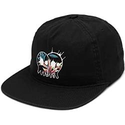 Volcom Men's Entertainment Pepper Black Snapback Hat