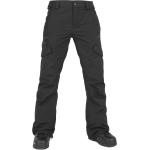 Pantalons techniques Volcom noirs en fil filet en gore tex imperméables respirants Taille XS look fashion pour femme 