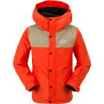 Vestes de ski Volcom Ninety one orange enfant avec poche forfait look fashion en promo 