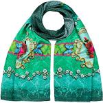 Foulards en soie Von Lilienfeld multicolores en satin Taille L look fashion pour femme 