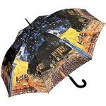 VON LILIENFELD® Parapluie Canne Grand Robuste Ouverture Automatique Art Vincent van Gogh : Café de nuit
