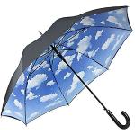 Parapluies automatiques Von Lilienfeld bleu ciel en toile look fashion 