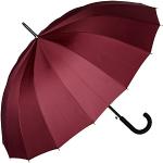 Parapluies automatiques Von Lilienfeld rouge bordeaux en toile look fashion pour femme 