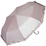 Parapluies pliants Von Lilienfeld argentés en toile look fashion pour femme 