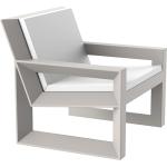 Vondom Coussin de chaise de jardin avec accoudoirs Frame blanc