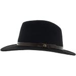 Chapeaux Fedora Votrechapeau noirs 62 cm Taille XXL look fashion pour homme 