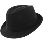 Chapeaux Fedora Votrechapeau noirs 54 cm Taille 3 XL look fashion pour homme 