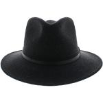Chapeaux Fedora Votrechapeau gris anthracite en laine 62 cm Taille XXL look fashion pour homme 
