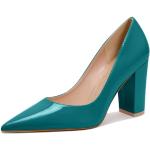 Escarpins vernis turquoise Pointure 39 look fashion pour femme 