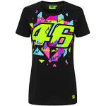 T-shirts noirs Valentino Rossi Taille L pour femme 