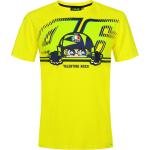 T-shirts VR46 jaunes Valentino Rossi Taille XXL pour homme 