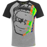 T-shirts VR46 gris Valentino Rossi Taille XS pour homme 