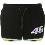 VR46 Number 46 Shorts pour dames, noir, taille S pour femmes