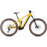 Vélos électriques Cube Stereo Hybrid jaunes en carbone 22 pouces en promo 