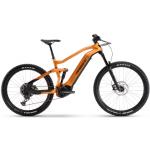 Vélos électriques Haibike orange en carbone 600 Wh en promo 