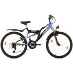 VTT KS Cycling bleus en aluminium 18 vitesses 10 pouces 