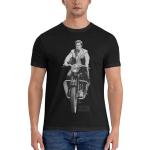 VvieeR Jean Paul Belmondo Fitted T-Shirt Mens Long Sleeve t Shirts Designer t Shirt Men Medium