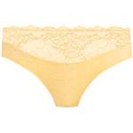 Slips Wacoal jaunes en coton Taille S pour femme 