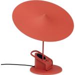 Wästberg Lampe de table/mural LED w153 Île coquelicot rouge NCS S-0580 Y80R H 19cm/câble noire 200cm avec interrupteur