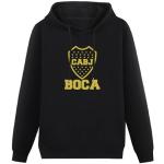Wahre Popo Boca Juniors Argentina Futbol Soccer Men Cartoon Hoodie Unisex Sweatshirt Casual Pullover Hooded Black L