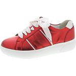 Chaussures de sport Waldläufer Vivien rouges à lacets Pointure 42 look fashion pour femme 