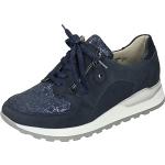 Chaussures oxford Waldläufer bleues Pointure 40,5 look casual pour femme 
