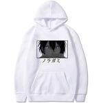WANHONGYUE Anime Noragami Hoodie Sweats à Capuche Manches Longues Pullover Sweater Cosplay Costume Hooded Sweatshirt 1132/1 XL
