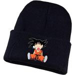 WANHONGYUE Dragon Ball Z Goku Anime Bonnet Chapeau Tricoté pour Homme Femme Unisexe Beanie Hat Chapeaux d'hiver Skullcap Noir/9