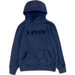 Sweats à capuche Levi's bleu marine look fashion pour garçon 