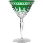 Waterford Crystal Clarendon Emerald Martini Glass (Paire)
