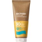 Crèmes solaires Biotherm d'origine française 200 ml texture lait 