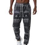Pantalons à imprimés respirants Taille XXL look Hip Hop pour homme 