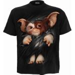 WB Studio - Gremlins - Gizmo - T-Shirt avec imprimé sur Le Devant - Noir - S