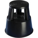 WEDO Tabouret roulant plastique noir H. mit/sans charge 425/430 mm D. oben 290 mm D. Quantité:1