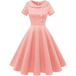 Robes vintage pin up roses Audrey Hepburn Taille 3 XL plus size look Pin-Up pour femme 